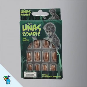 uñas zombie